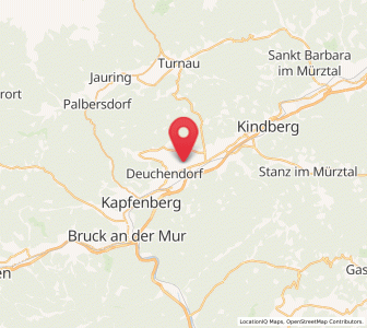 Map of Gassing, Styria