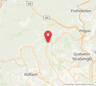 Map of Geistthal, Styria