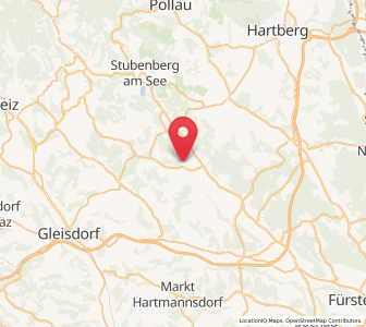 Map of Gersdorf an der Feistritz, Styria