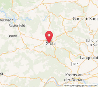 Map of Gföhl, Lower Austria