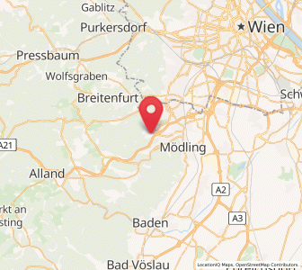 Map of Gießhübl, Lower Austria