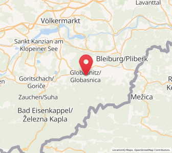 Map of Globasnitz, Carinthia
