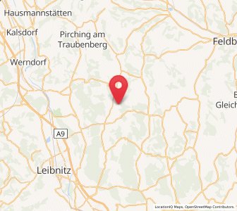 Map of Glojach, Styria