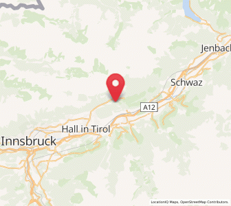 Map of Gnadenwald, Tyrol