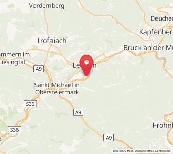 Map of Göss, Styria