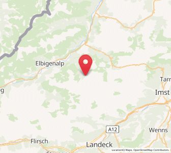 Map of Gramais, Tyrol