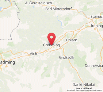 Map of Gröbming, Styria
