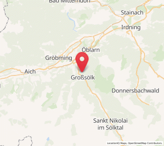 Map of Großsölk, Styria