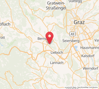 Map of Großsöding, Styria