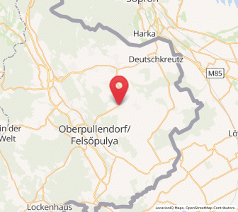 Map of Grosswarasdorf, Burgenland