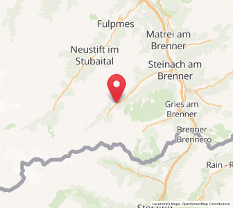 Map of Gschnitz, Tyrol