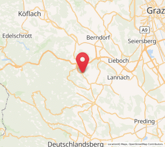 Map of Gundersdorf, Styria