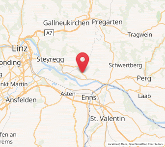 Map of Gusen, Upper Austria
