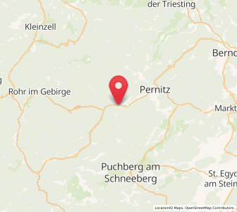 Map of Gutenstein, Lower Austria