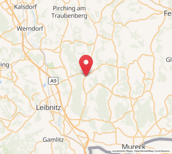 Map of Hainsdorf im Schwarzautal, Styria
