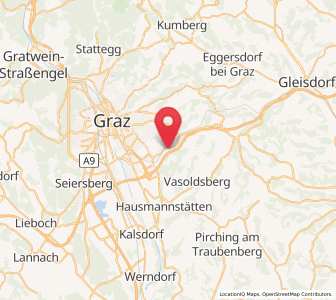 Map of Hart bei Graz, Styria