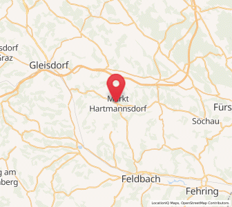Map of Hartmannsdorf, Styria