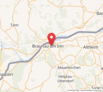 Map of Haselbach, Upper Austria