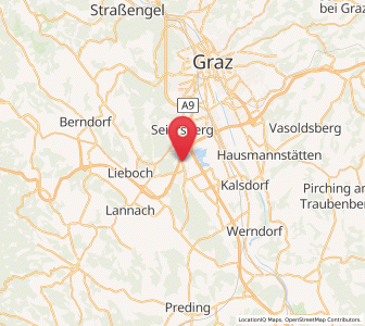 Map of Hautzendorf, Styria