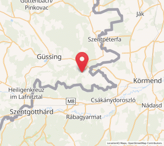 Map of Heiligenbrunn, Burgenland