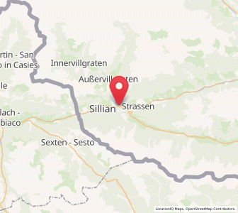 Map of Heinfels, Tyrol