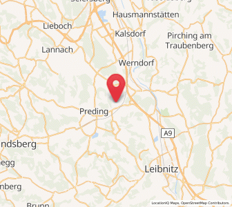 Map of Hengsberg, Styria
