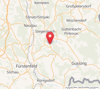 Map of Heugraben, Burgenland