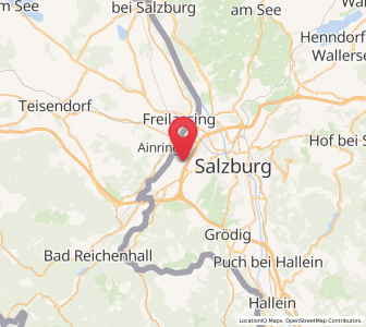 Map of Himmelreich, Salzburg
