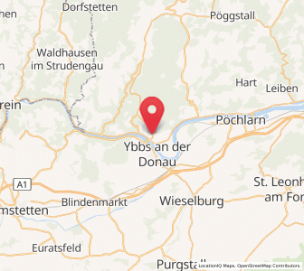 Map of Hofamt Priel, Lower Austria