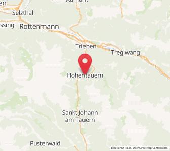 Map of Hohentauern, Styria