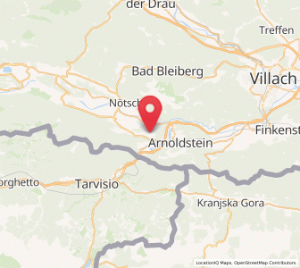 Map of Hohenthurn, Carinthia
