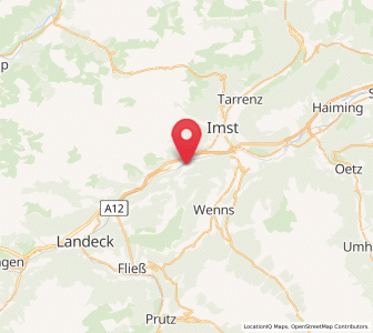 Map of Imsterberg, Tyrol