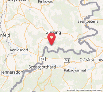 Map of Inzenhof, Burgenland