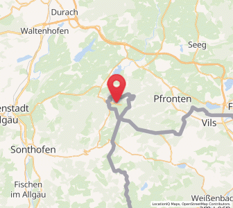 Map of Jungholz, Tyrol
