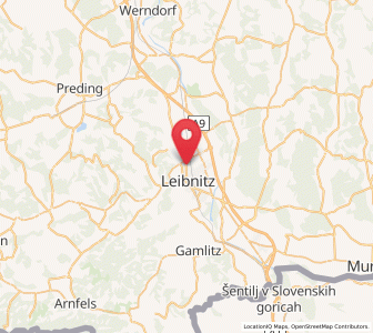 Map of Kaindorf an der Sulm, Styria
