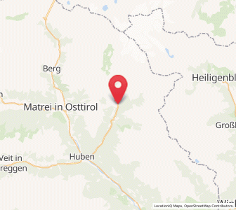 Map of Kals am Großglockner, Tyrol