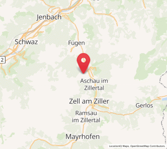 Map of Kaltenbach, Tyrol