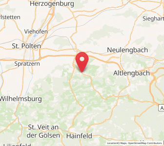 Map of Kasten bei Böheimkirchen, Lower Austria