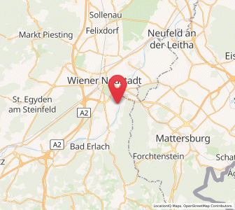 Map of Katzelsdorf, Lower Austria