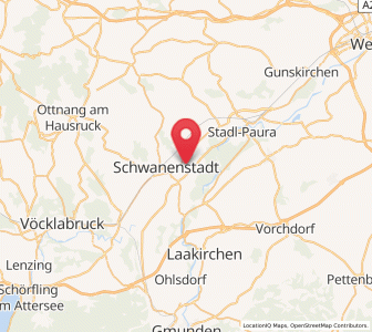 Map of Kaufing, Upper Austria