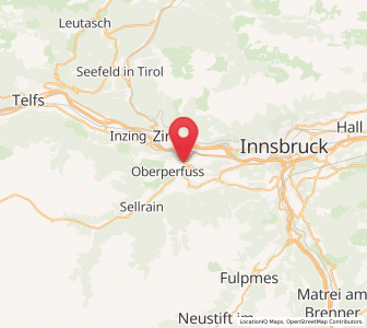 Map of Kematen in Tirol, Tyrol
