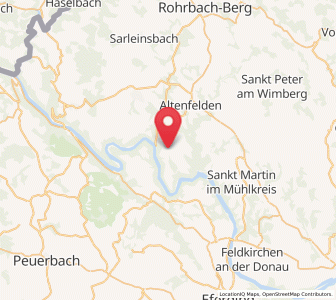 Map of Kirchberg ob der Donau, Upper Austria