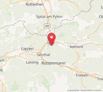 Map of Klausner, Styria
