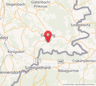Map of Kleinmürbisch, Burgenland