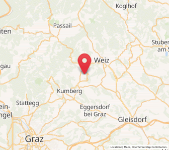 Map of Kleinsemmering, Styria