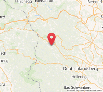 Map of Kloster, Styria