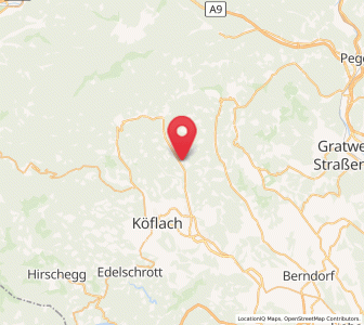 Map of Kohlschwarz, Styria