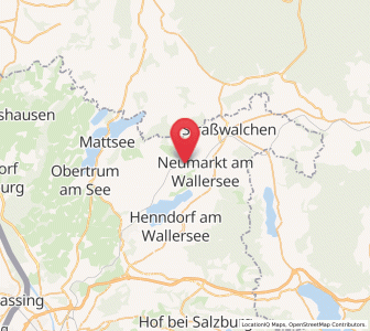 Map of Köstendorf, Salzburg