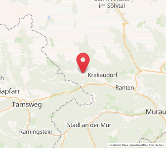 Map of Krakauschatten, Styria