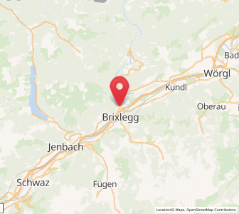 Map of Kramsach, Tyrol